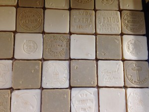 Mauer aus Seife