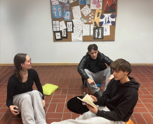 Sitzpolster von Sara, Lucian, Kim, Sebastian und Luis